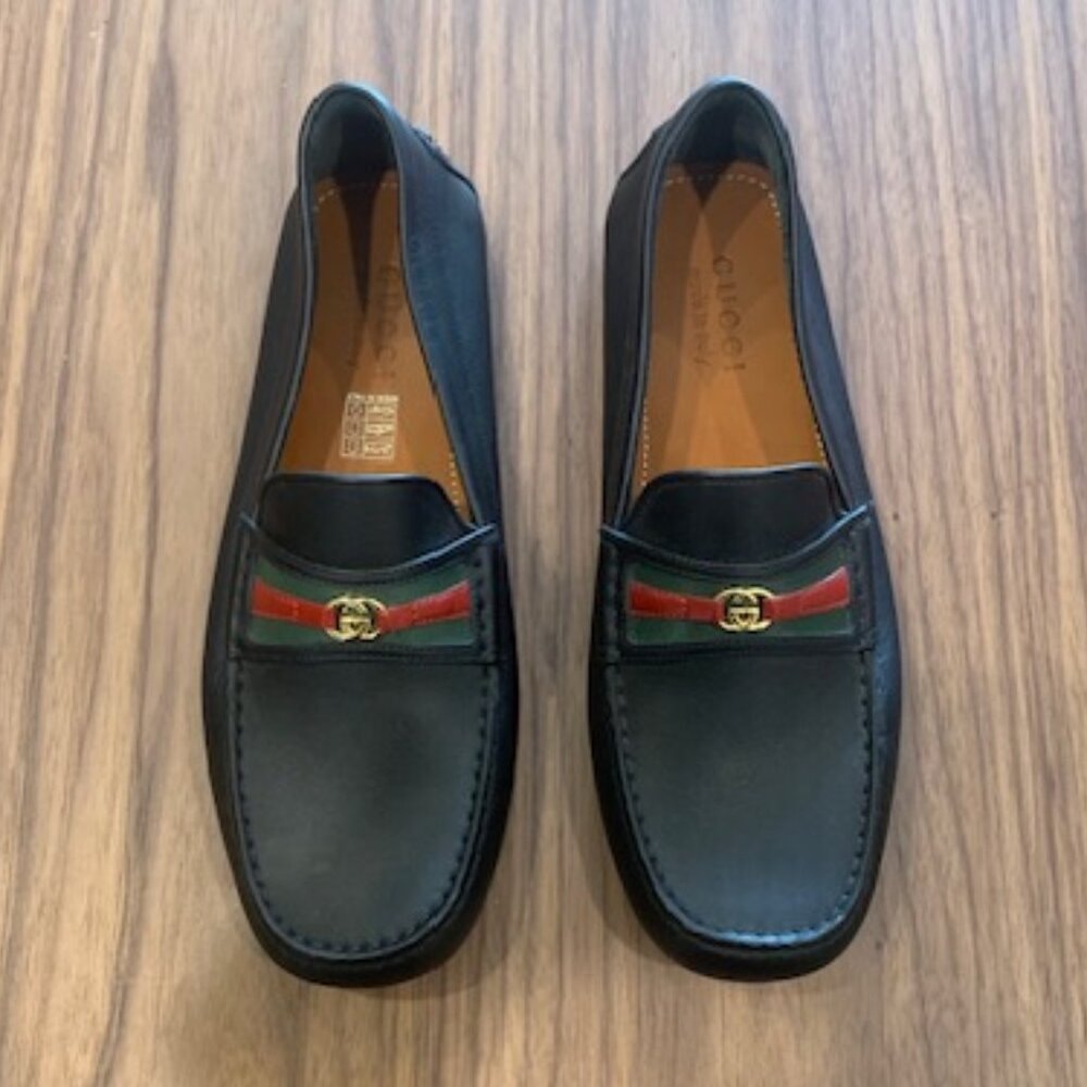 Gucci GG Men's Black Loafers